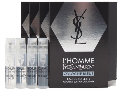 ysl l'homme cologne bleue samples